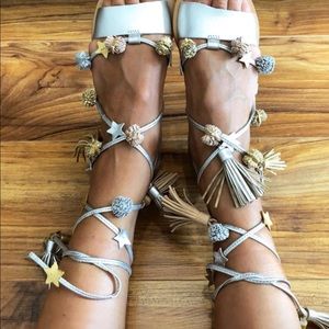 Loeffler Randall star sandals